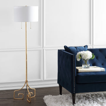 Newman 61.5" Metal LED Floor Lamp - JONATHAN Y